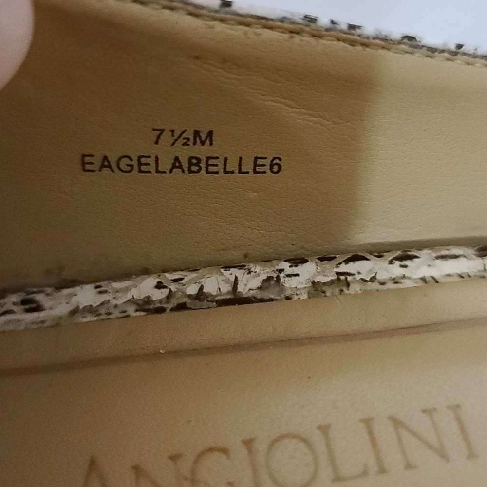 Enzo Angiolini peep toe pumps size 7 1/2 - Picture 3 of 12